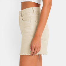 Women's High-Waisted Denim Shorts