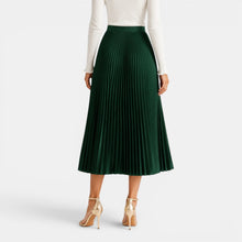 Women's Satin Midi Skirt