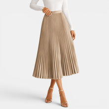 Women's Satin Midi Skirt