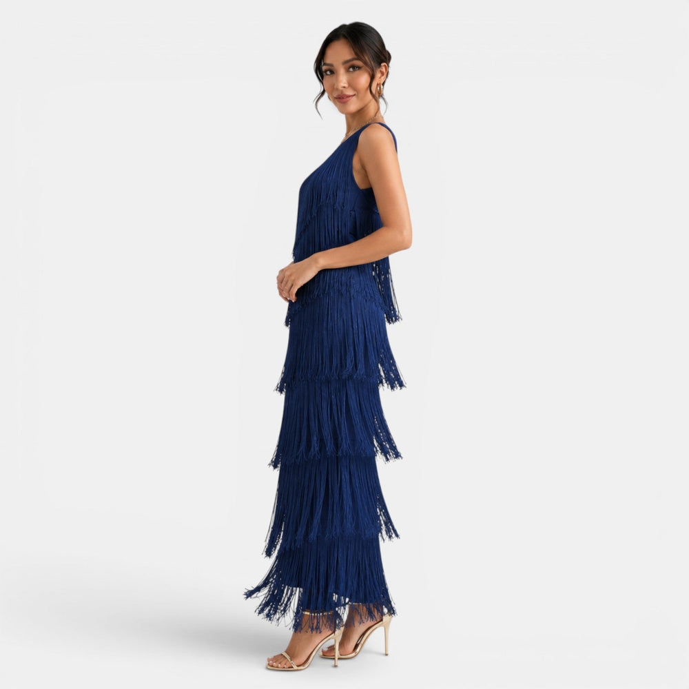Women's Fringe Party Dress