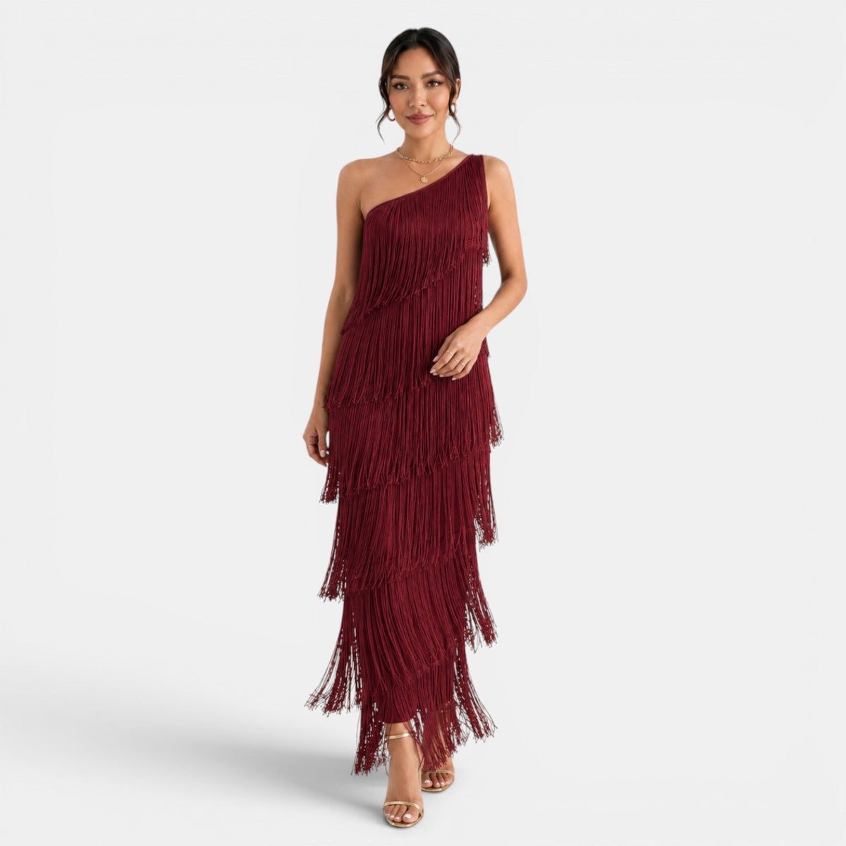 Women's Fringe Party Dress