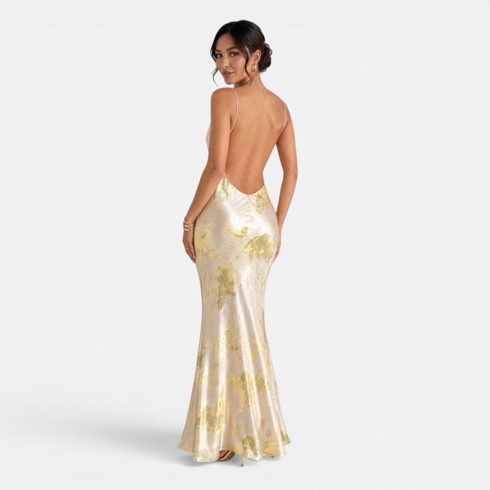 Golden Yellow Maxi Dress
