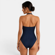 Women's Halter Mesh Swimsuit