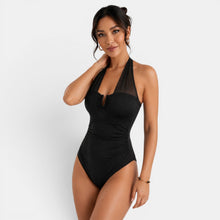 Women's Halter Mesh Swimsuit