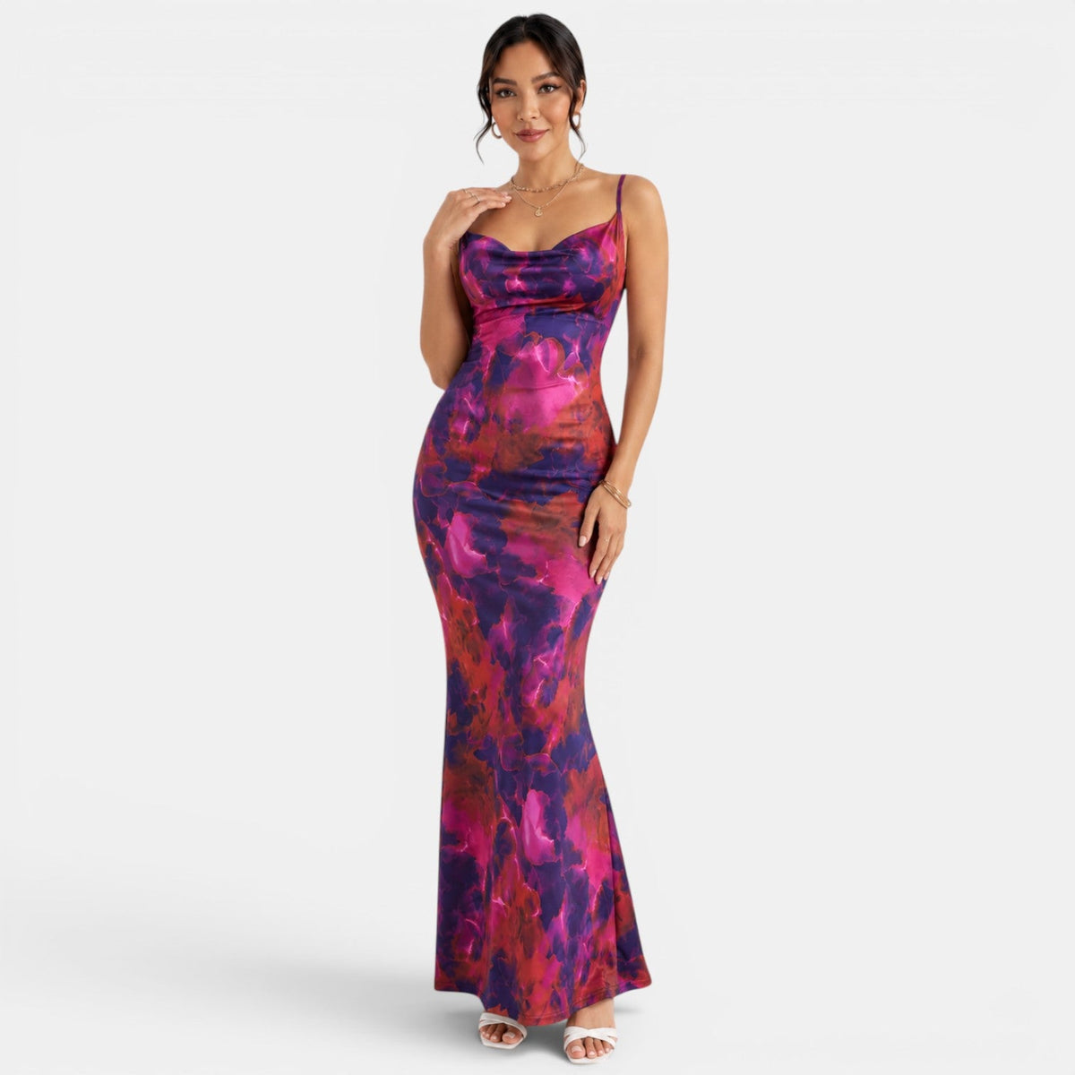 Women's Summer Printed Long Dress