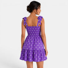 Women's Polka Dot Short Dress