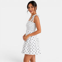 Women's Polka Dot Short Dress