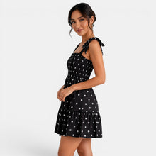 Women's Polka Dot Short Dress