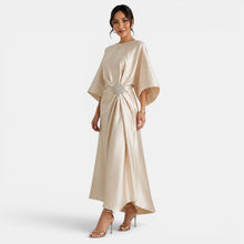Women's Elegant Long Satin Dress