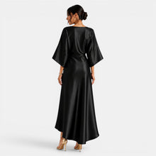 Women's Elegant Long Satin Dress