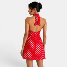 Women's Polka Dot Short Dress