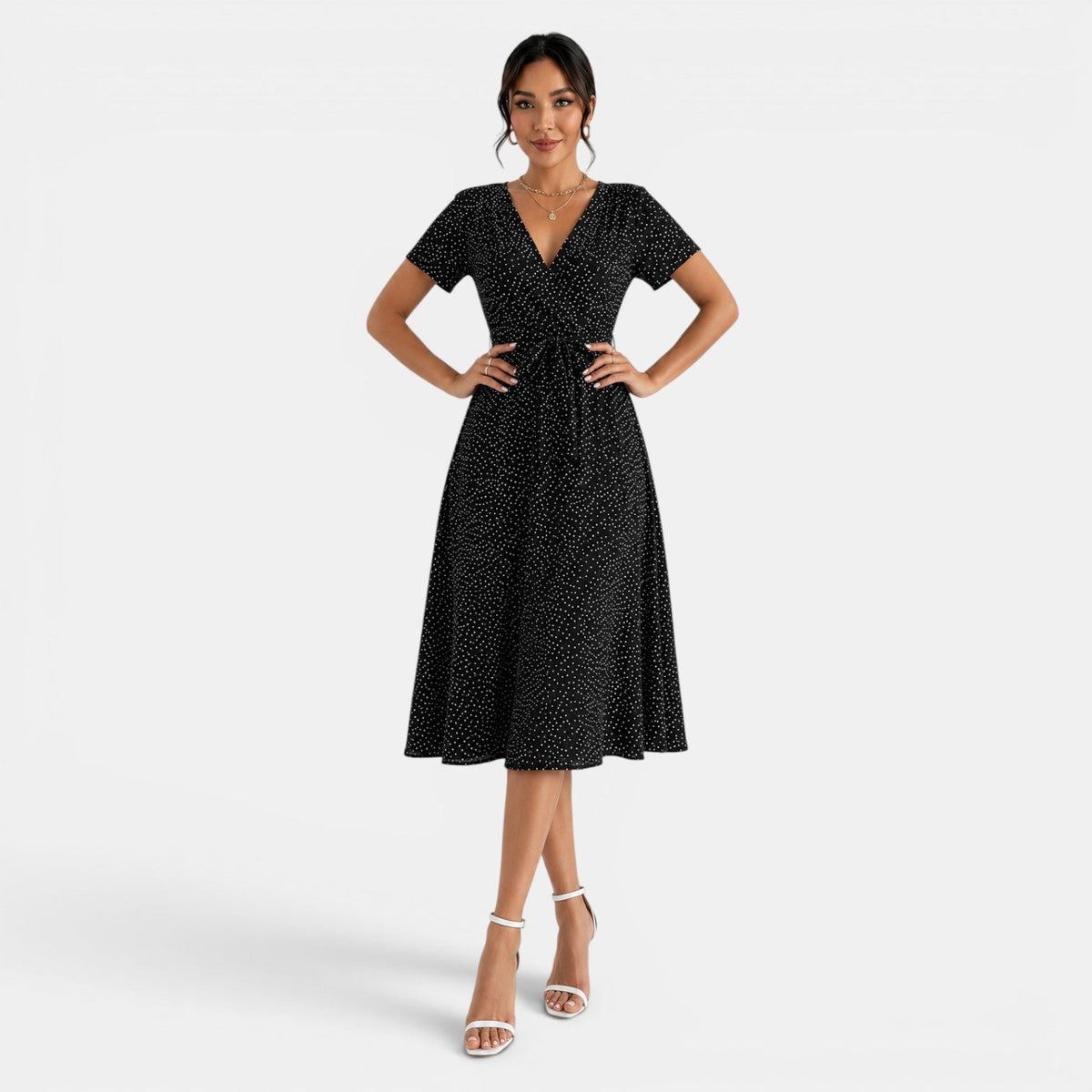 Women's Floral Midi Dress