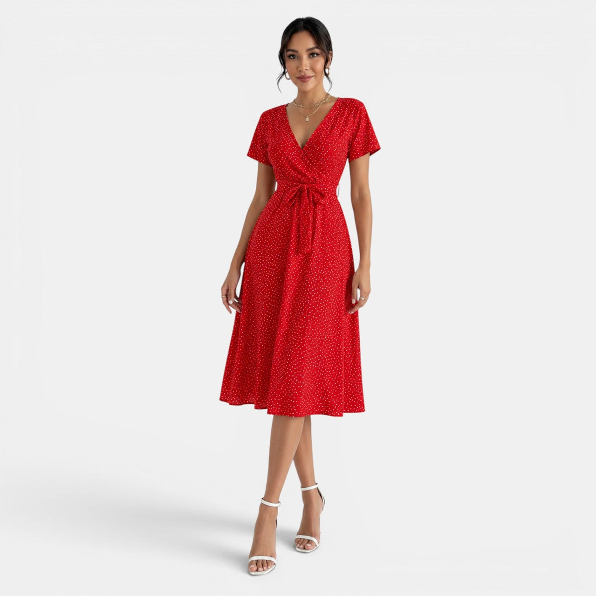 Women's Floral Midi Dress