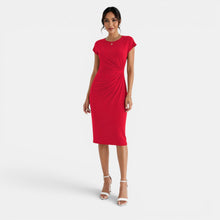 Women's Fitted Midi Dress