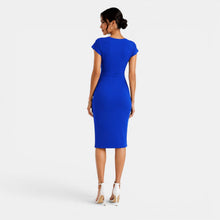Women's Fitted Midi Dress