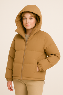 Shaun Women's Winter Coat – Warm Waterproof Jacket with Elegant Cut and Hood