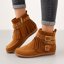 Joelle Winter Boots for Women – Warm Suede Boots with Furry Lining & Memory Foam Sole