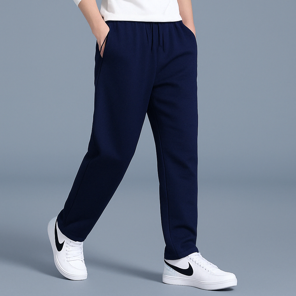 Larry Jogging Men – Premium Cotton with Adjustable Waist, Modern Fit & Breathable Comfort