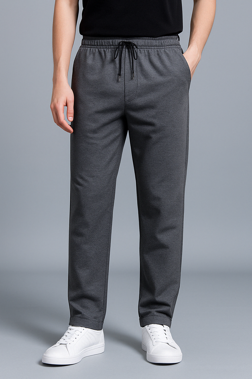 Larry Jogging Men – Premium Cotton with Adjustable Waist, Modern Fit & Breathable Comfort