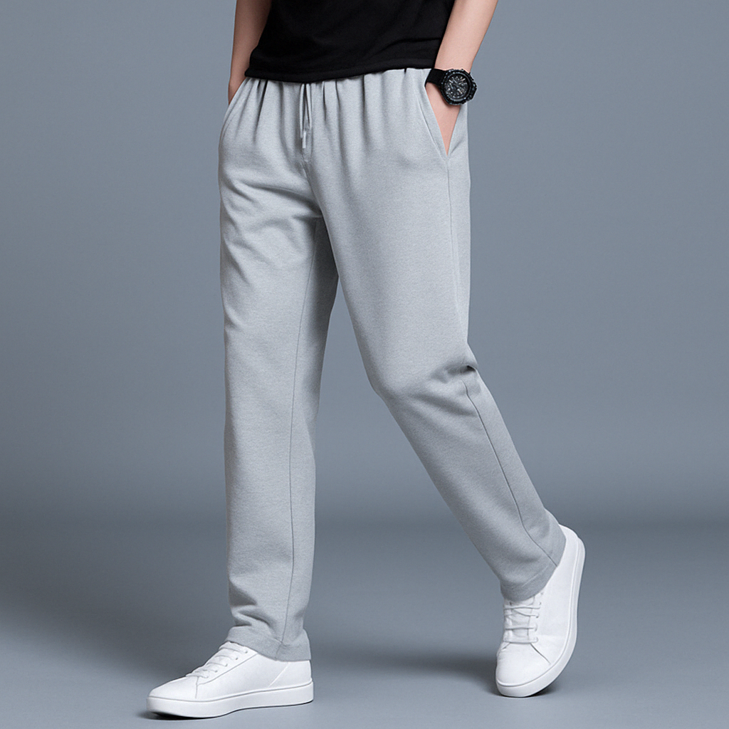 Larry Jogging Men – Premium Cotton with Adjustable Waist, Modern Fit & Breathable Comfort