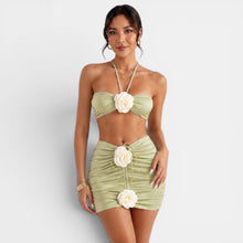 Women's Beige 3-Piece Bikini