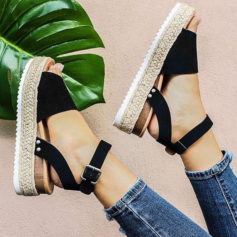 Johanna Women's Sandals Espadrilles – Chic Style & Lightweight Comfort for Everyday Outfits