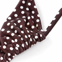 Solenya – Polka Dot Push Up Triangle Bikini Set for Women