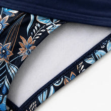 Marella – Contrast Wrap Floral High-Waist Bikini Set for Women