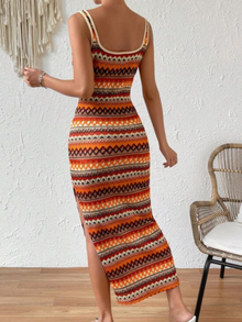 Harper Summer Dress Women – Light Dress with Colorful Stripes and Flowing Cut for Any Occasion