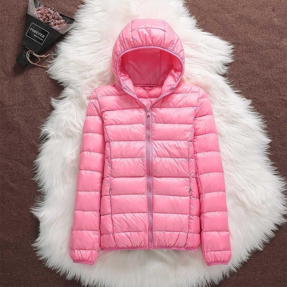 Nora Women's Jacket – Ultra-Light Waterproof Jacket with Removable Hood & Elegant Pleats