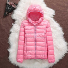 Nora Women's Jacket – Ultra-Light Waterproof Jacket with Removable Hood & Elegant Pleats