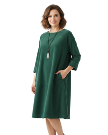 Amber Corduroy Tunic for Women – Relaxed Fit & Vintage Style Autumn/Winter