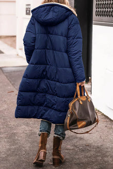 Theodora Manteau Femme – Elegant and Warm Reversible Coat for a Versatile Style