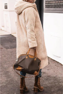 Theodora Manteau Femme – Elegant and Warm Reversible Coat for a Versatile Style