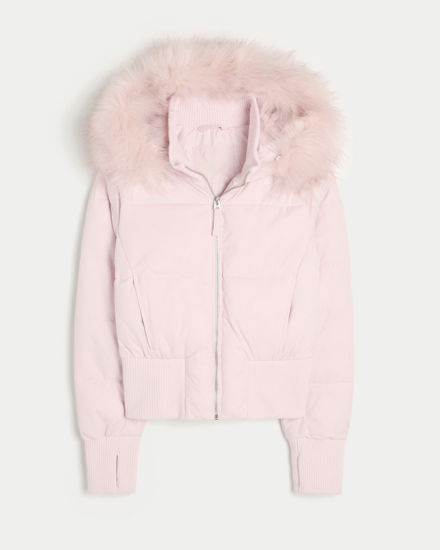 Helena Winter Coat for Women – Warm Jacket with Removable Hood and Elegant Fur Collar