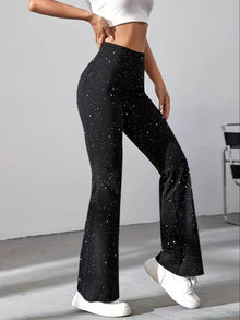 Elena Bellucci | Glitter Flared Pants For Women