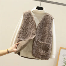 Kate Women's Sleeveless Vest – Sherpa Sheep Wool Effect Warm, Lightweight & Casual