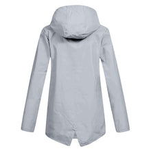 Daphne Long Coat Women Waterproof – Lightweight with Adjustable Hood for Rain