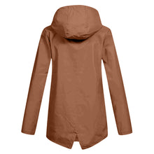 Daphne Long Coat Women Waterproof – Lightweight with Adjustable Hood for Rain