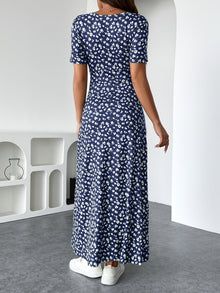 Florezia Long Dress for Women – Chic and Flowing Floral Summer Dress for Feminine Elegance