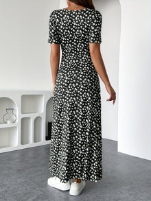 Florezia Long Dress for Women – Chic and Flowing Floral Summer Dress for Feminine Elegance