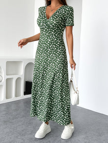 Florezia Long Dress for Women – Chic and Flowing Floral Summer Dress for Feminine Elegance