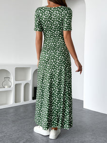 Florezia Long Dress for Women – Chic and Flowing Floral Summer Dress for Feminine Elegance