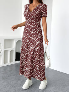 Florezia Long Dress for Women – Chic and Flowing Floral Summer Dress for Feminine Elegance