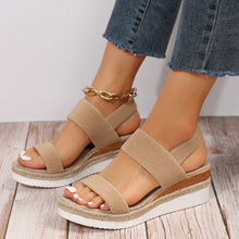Anna Platform Sandals Women – Elastic Straps & Comfortable Summer Sandals with Stylish Look