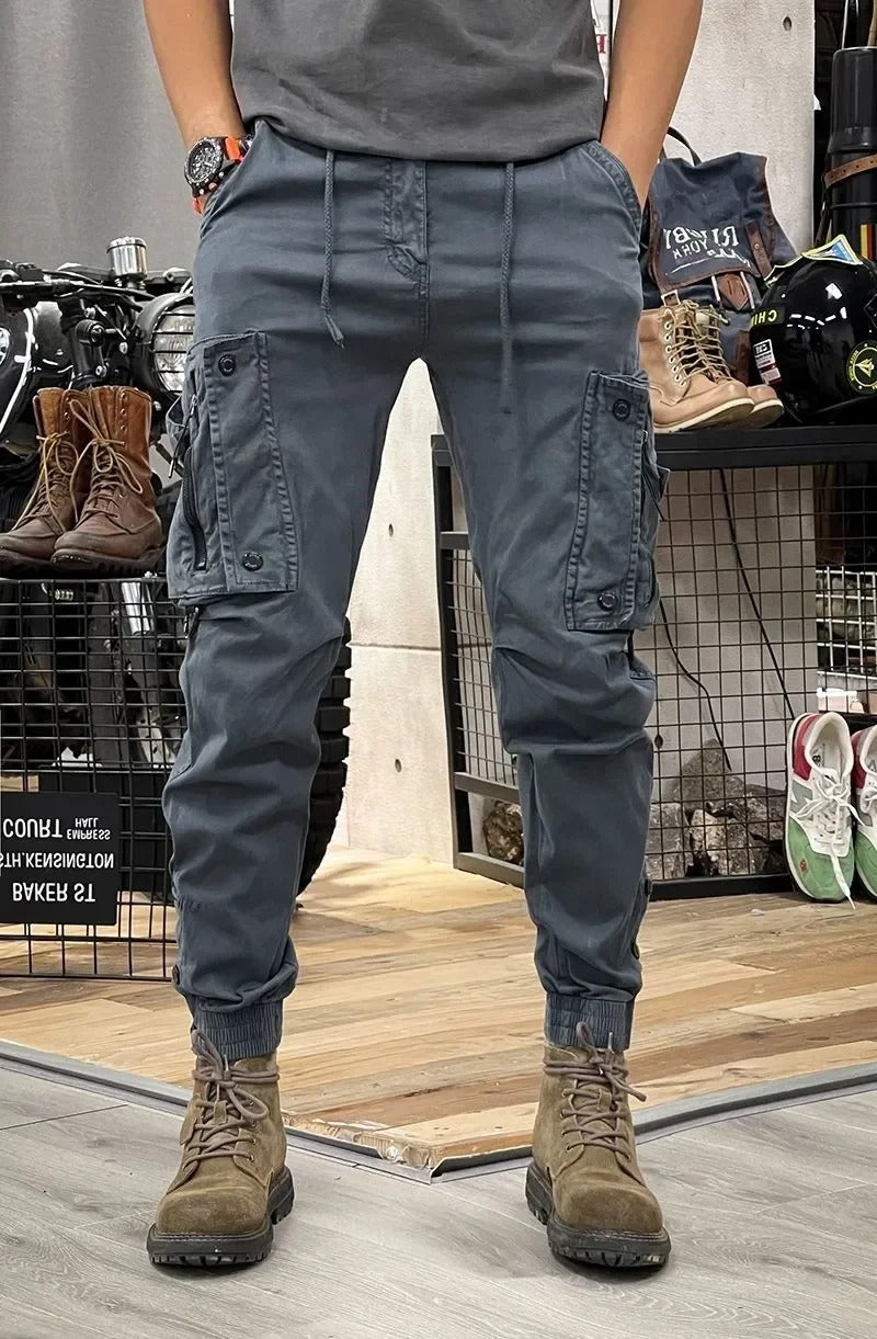 David Men's Pants – Stretch Cargo Pants with Comfortable & Versatile Spandex