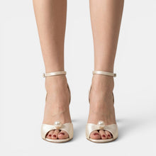 Women's Satin Stiletto Sandals