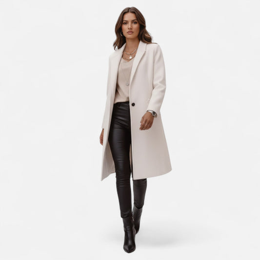 Isabelle Monroe | Elegant Longline Coat For Women