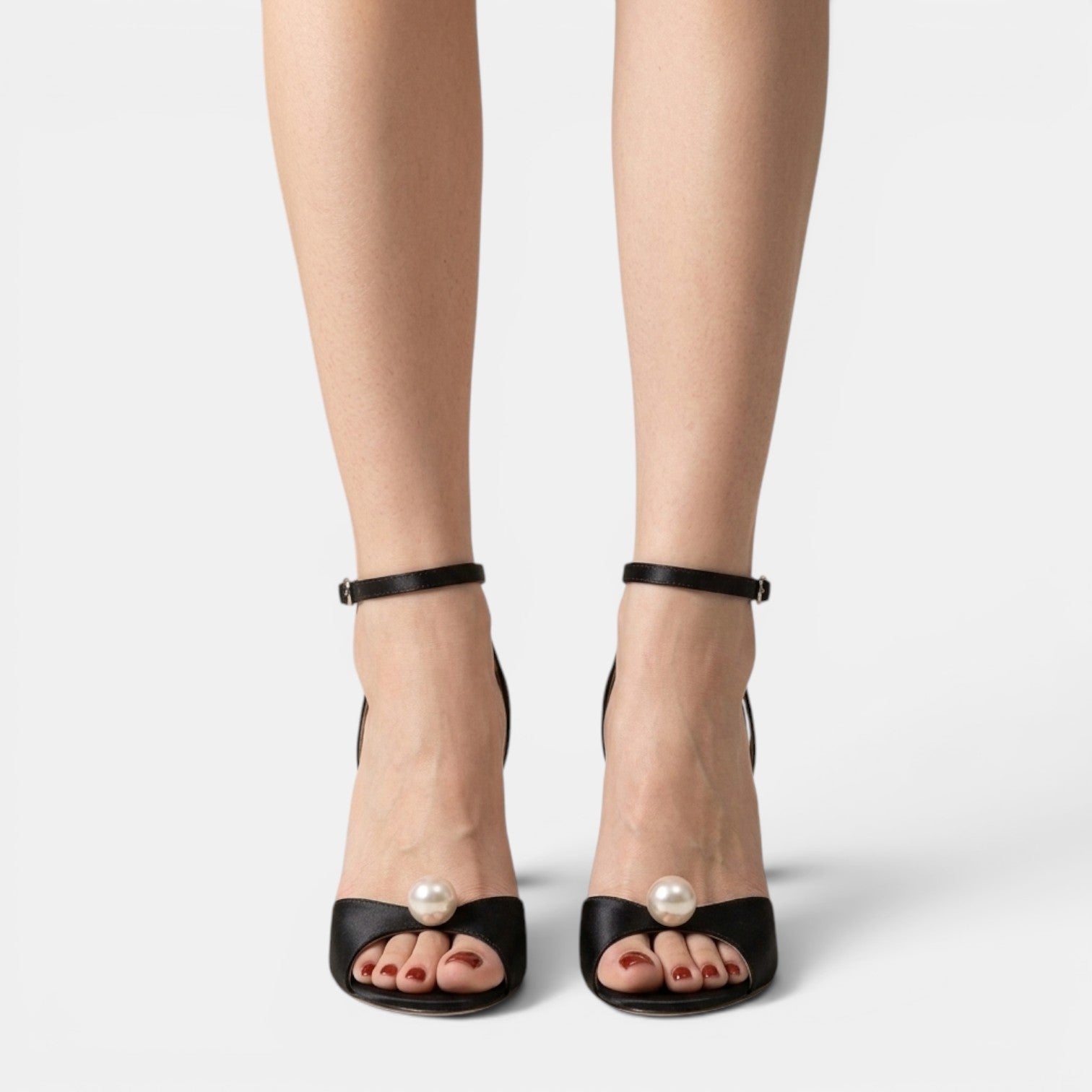 Women's Satin Stiletto Sandals