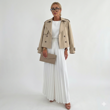 Aurélie Voss | Cropped Trench Coat For Women